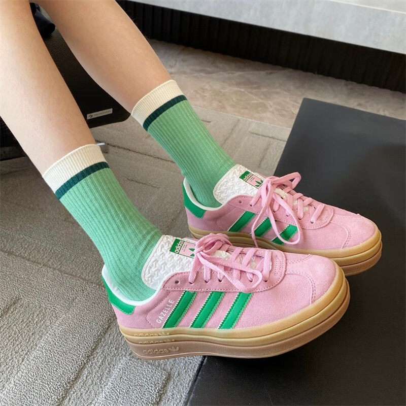 Adidas Shoes Gazelle - 아디다스 IE0420 레트로 여성용 스웨이드 트레이너
