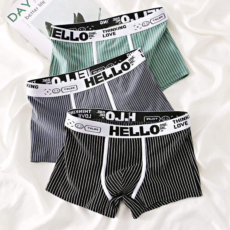 Boxer Brief Pack Cotton - 2026 남성 속옷 코튼 팬티 레터