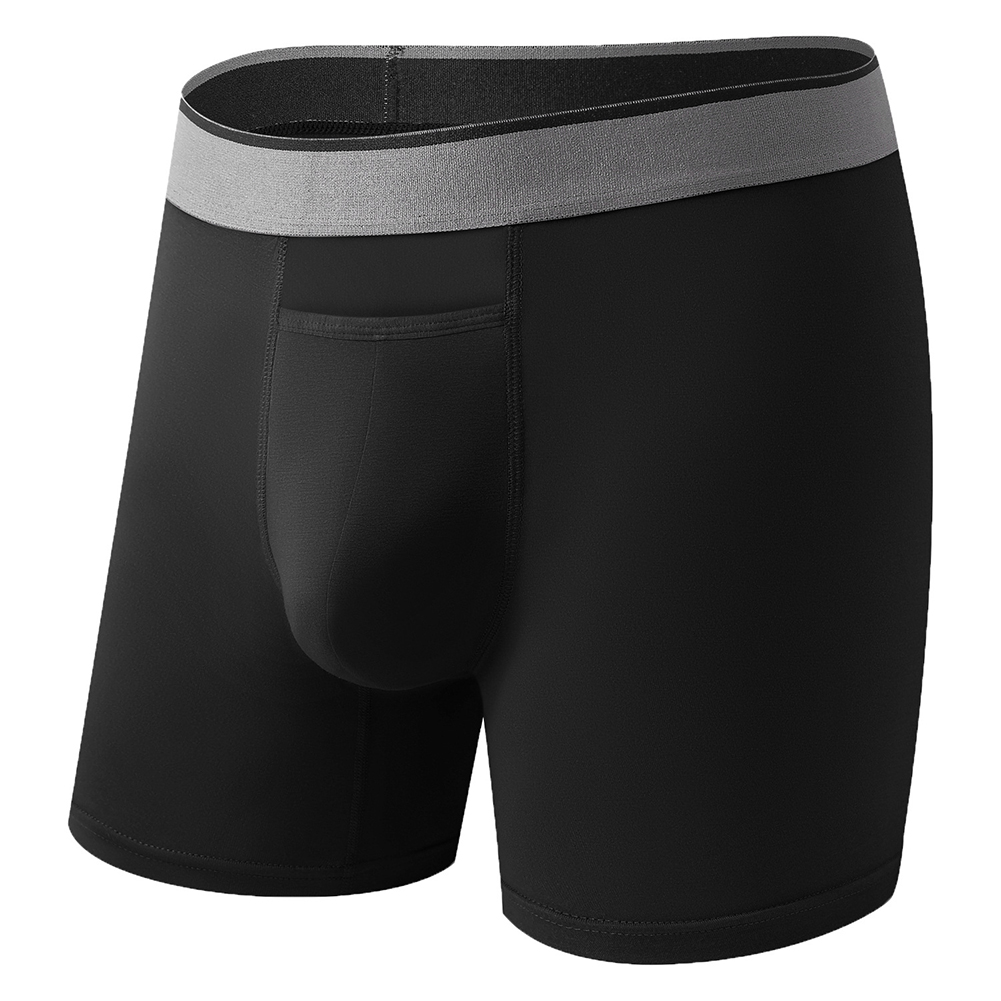 1pc 남성용 긴 다리 반바지 부드러운 상단 오픈 포켓 - Bamboo Fiber Trunk 리뷰 및 가격