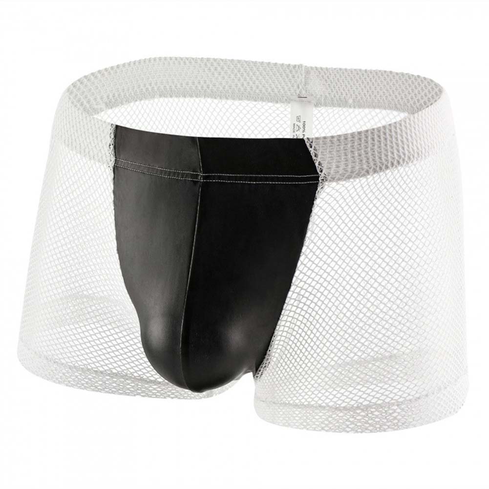 남성 메쉬 시스루 복서 팬츠 통기성 미드라이즈 홀로우  - Pouch Boxer Pouch 리뷰 및 가격