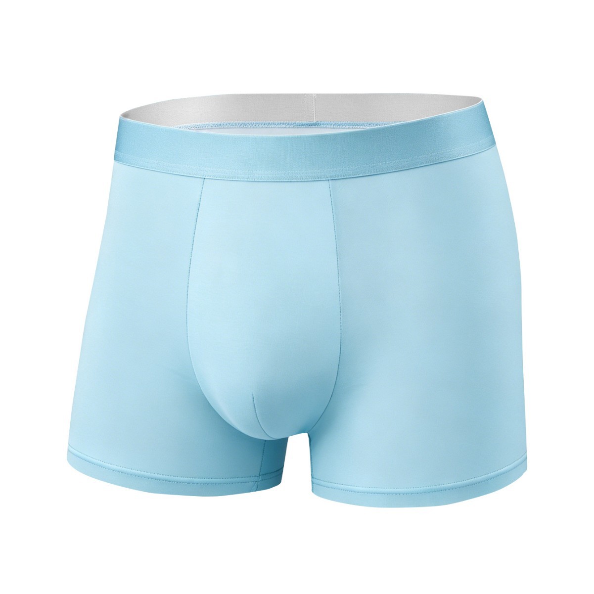 남성용 아이스 실크 초박형 통기성 미드웨이스트 팬티 U - Pouch Boxer Pouch 리뷰 및 가격