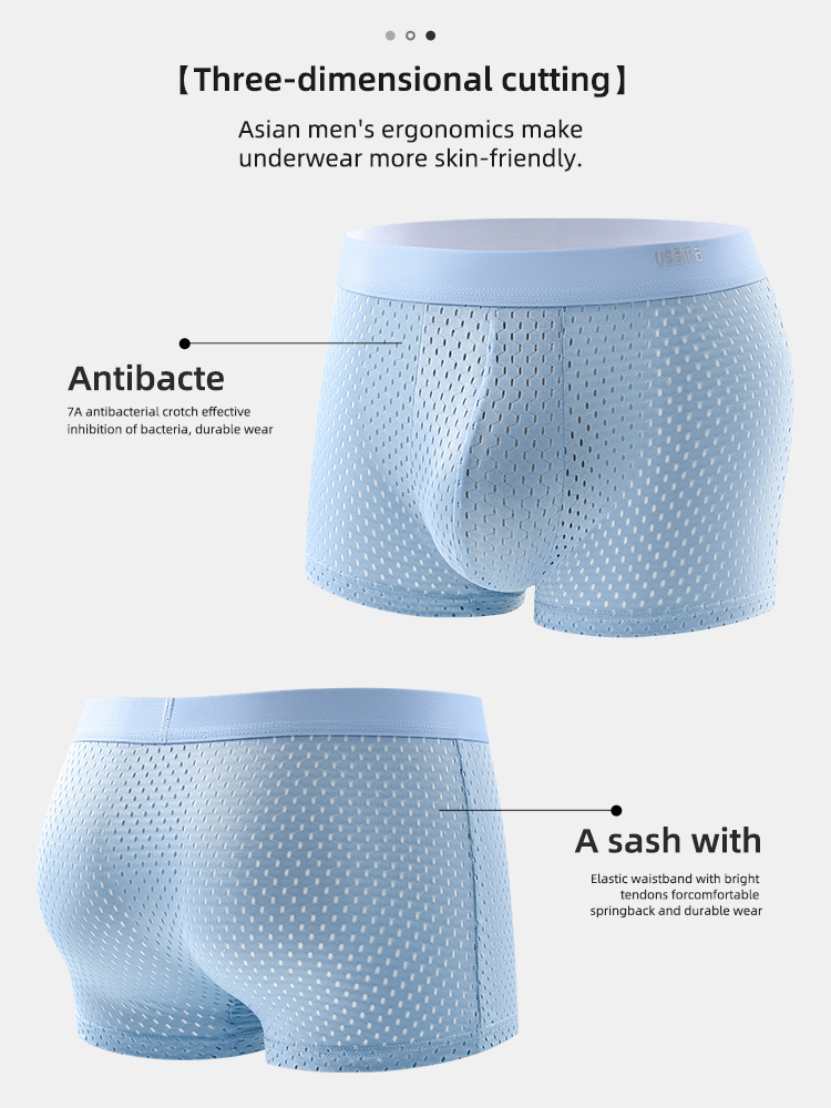 4/5개입 남성용 아이스 실크 복서 팬츠 플러스 사이즈 - Boxer Shorts Modal 리뷰 및 가격